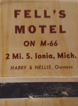 Fells Motel - Matchbook (newer photo)